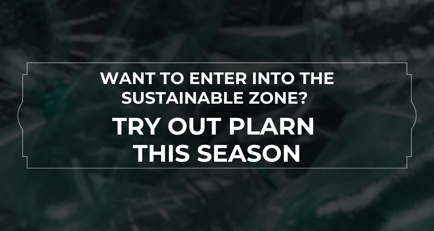 The image features a blog on how plastic waste can be reduced sustainably using the plarn a new technique that creates plastic yarn. This relates on the blog titled entering into the sustainable zone, trying out plarn this season by sustainable spark